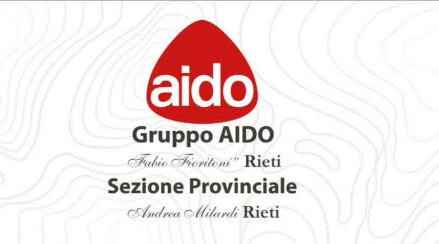 Gruppo AIDO "Fabio Fioritoni" Rieti - Sezione Provinciale "Andrea Milardi" Rieti
